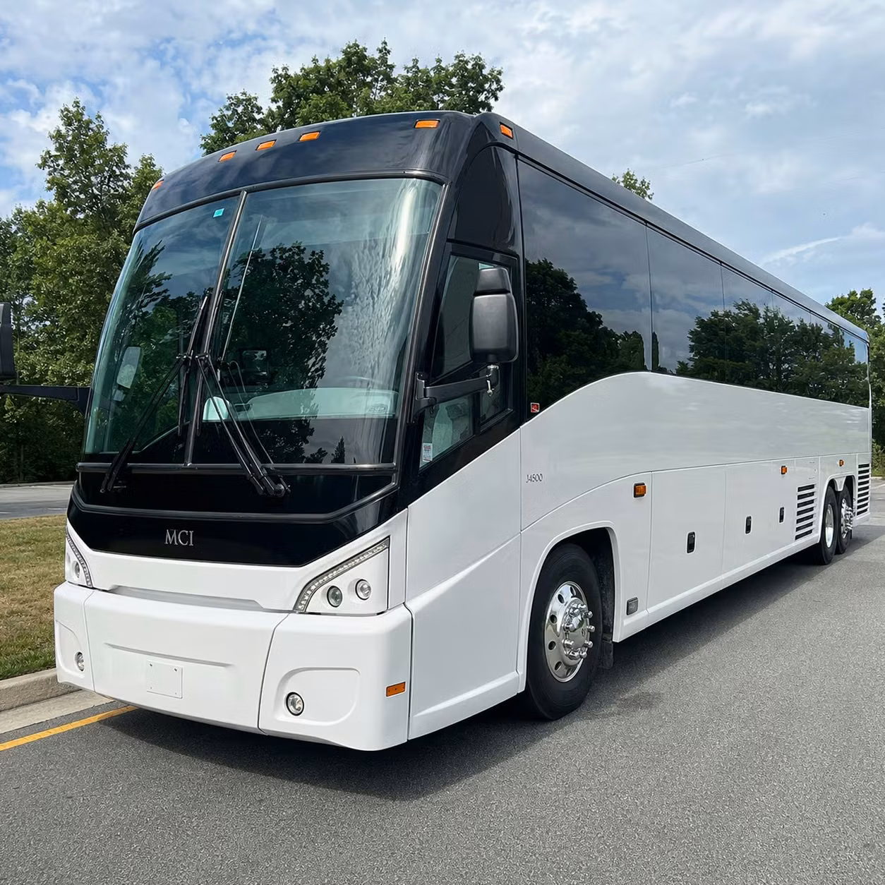 camden long distance charter bus rentals