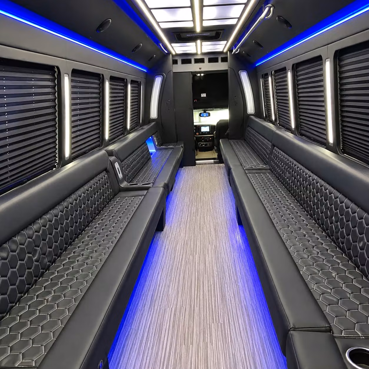 party bus interior